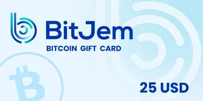 BitJem $25 USD in Bitcoin (BTC) Crypto Voucher gallery image 2