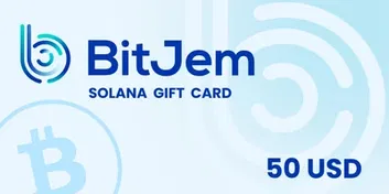 BitJem $50 USD in Solana (SOL) Crypto Voucher