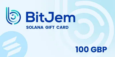 BitJem £100 GBP in Solana (SOL) Crypto Voucher gallery image 1