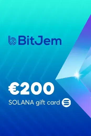 BitJem €200 EUR in Solana (SOL) Crypto Voucher gallery image 1