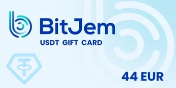 BitJem €44 EUR in Tether (USDT) Crypto Voucher