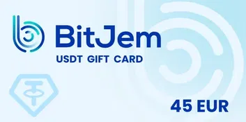 BitJem €45 EUR in Tether (USDT) Crypto Voucher