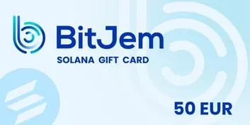 BitJem €50 EUR in Solana (SOL) Crypto Voucher