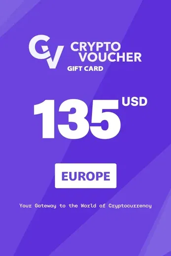 Crypto Voucher $135 USD in Bitcoin (BTC) Crypto Voucher gallery image 1