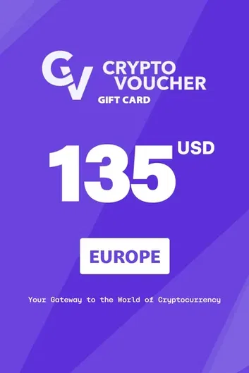 Crypto Voucher $135 USD in Bitcoin (BTC) Crypto Voucher