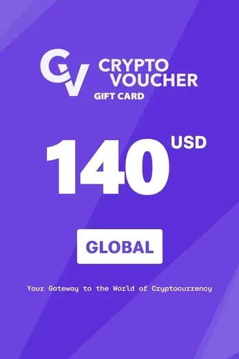 Crypto Voucher $140 USD in Bitcoin (BTC) Crypto Voucher gallery image 1