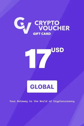 Crypto Voucher $17 USD in Bitcoin (BTC) Crypto Voucher