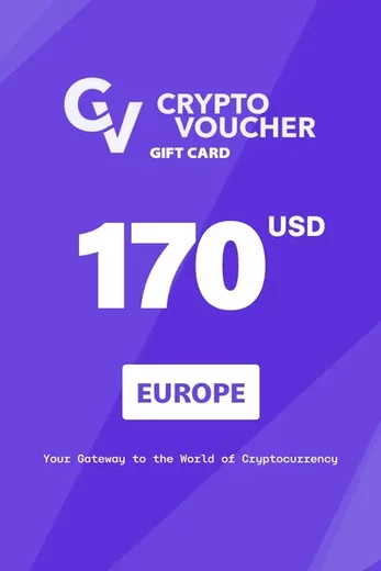 Crypto Voucher $170 USD in Bitcoin (BTC) Crypto Voucher gallery image 1