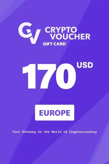 Crypto Voucher $170 USD in Bitcoin (BTC) Crypto Voucher