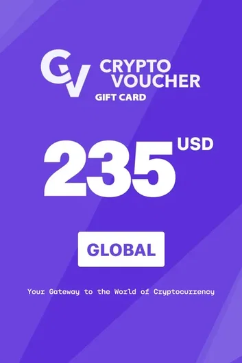 Crypto Voucher $235 USD in Bitcoin (BTC) Crypto Voucher