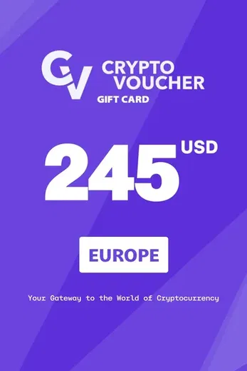 Crypto Voucher $245 USD in Bitcoin (BTC) Crypto Voucher gallery image 2