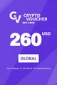 Crypto Voucher $260 USD in Bitcoin (BTC) Crypto Voucher thumb 1
