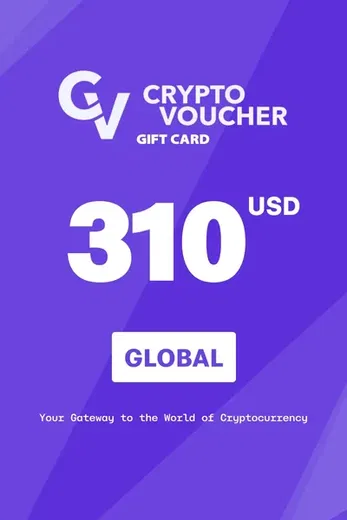 Crypto Voucher $310 USD in Bitcoin (BTC) Crypto Voucher gallery image 1
