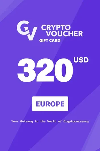 Crypto Voucher $320 USD in Bitcoin (BTC) Crypto Voucher