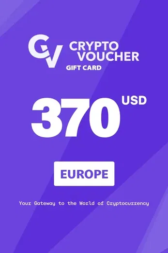 Crypto Voucher $370 USD in Bitcoin (BTC) Crypto Voucher gallery image 1