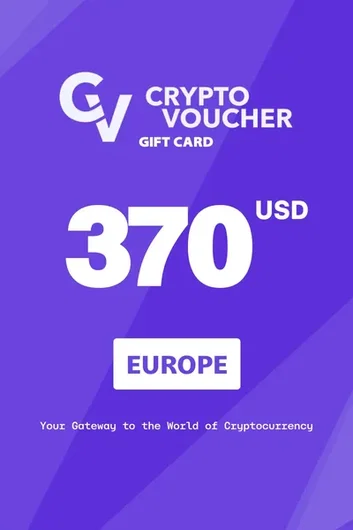 Crypto Voucher $370 USD in Bitcoin (BTC) Crypto Voucher