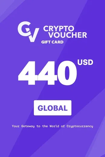 Crypto Voucher $440 USD in Bitcoin (BTC) Crypto Voucher gallery image 1