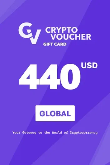 Crypto Voucher $440 USD in Bitcoin (BTC) Crypto Voucher