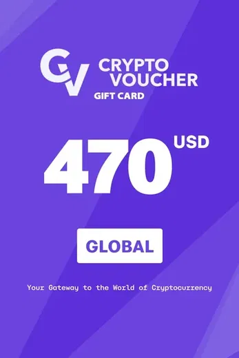 Crypto Voucher $470 USD in Bitcoin (BTC) Crypto Voucher gallery image 1