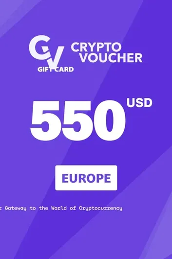 Crypto Voucher $550 USD in Solana (SOL) Crypto Voucher