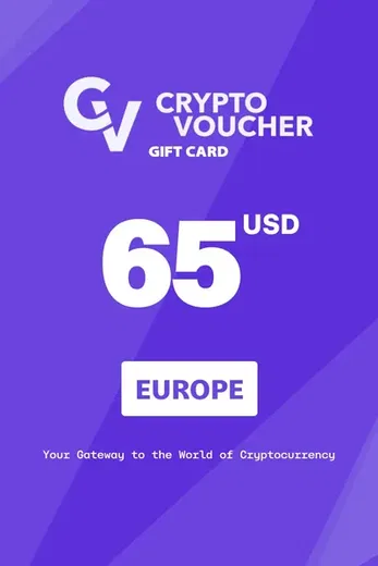 Crypto Voucher $65 USD in Bitcoin (BTC) Crypto Voucher gallery image 2