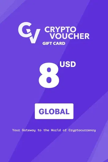 Crypto Voucher $8 USD in Ethereum (ETH) Crypto Voucher
