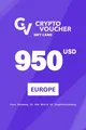 Crypto Voucher $950 USD in Bitcoin (BTC) Crypto Voucher thumb 2