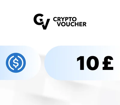 Crypto Voucher £10 GBP in USD Coin (USDC) Crypto Voucher gallery image 2