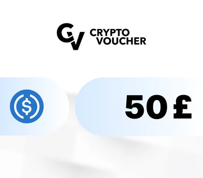 Crypto Voucher £50 GBP in USD Coin (USDC) Crypto Voucher gallery image 2