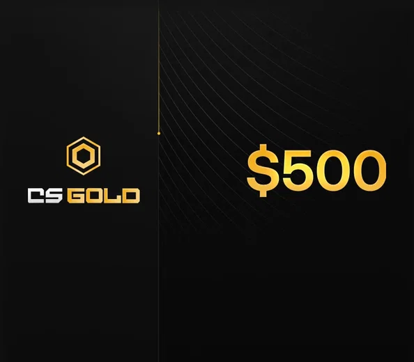 CSGOLD 500 USD Gift Card (Global) gallery image 1