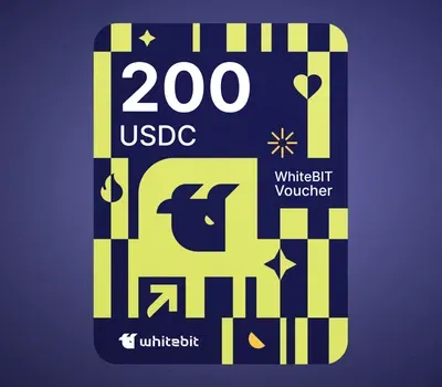WhiteBIT 200 USD Coin (USDC) Crypto Voucher gallery image 2
