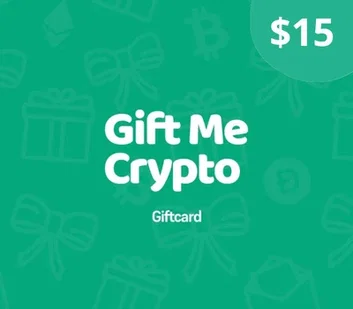 Gift Me Crypto $15 USD Crypto Voucher