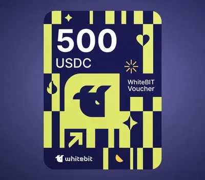 WhiteBIT 500 USD Coin (USDC) Crypto Voucher gallery image 2