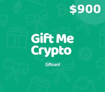 Gift Me Crypto $900 USD Crypto Voucher