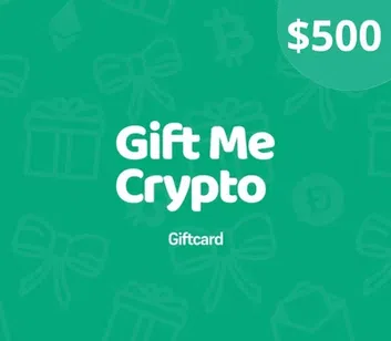 Gift Me Crypto $500 USD Crypto Voucher