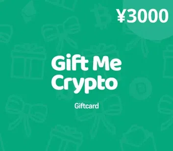 Gift Me Crypto ¥3000 JPY Crypto Voucher