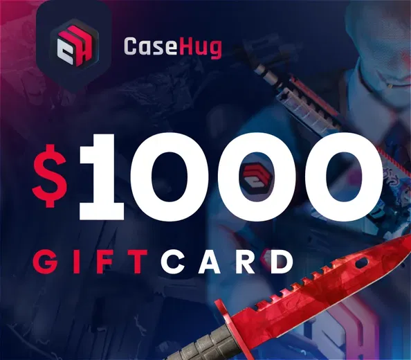 CaseHug 1000 USD Gift Card (Global) gallery image 1