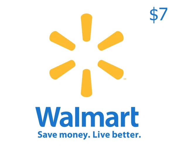 Walmart 7 USD Gift Card (United States) gallery image 1