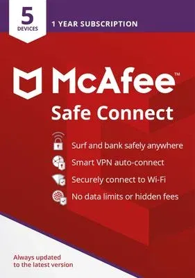 McAfee Safe Connect VPN Premium gallery image 1