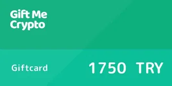 Gift Me Crypto ₺1750 TRY Crypto Voucher