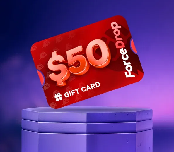 Forcedrop.gg 50 USD Gift Card (Global) gallery image 1