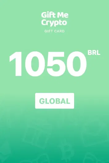 Gift Me Crypto R$1050 BRL Crypto Voucher
