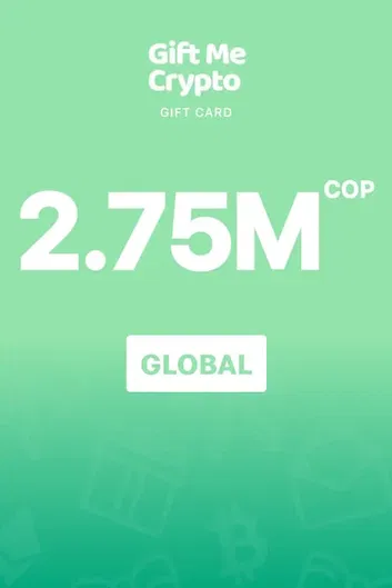 Gift Me Crypto COP$2750000 COP Crypto Voucher