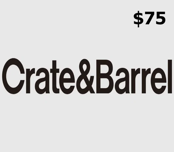 Crate and Barrel 75 USD Gift Card (United States) gallery image 2