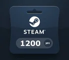 Steam Wallet 1200 JPY Gift Card (Asia) thumb 2