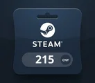 Steam Wallet 215 CNY Gift Card (Asia) thumb 2