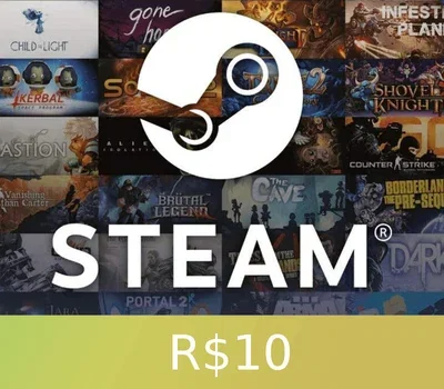 Steam Wallet 10 BRL Gift Card (Global) gallery image 2