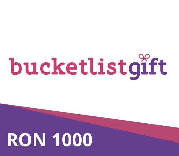 BucketlistGift 1000 RON Gift Card (Romania) gallery image 2