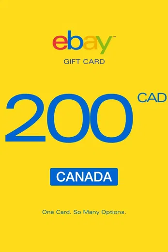 eBay 200 CAD Gift Card (Canada) gallery image 2