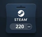 Steam Wallet 220 CNY Gift Card (Asia) thumb 2